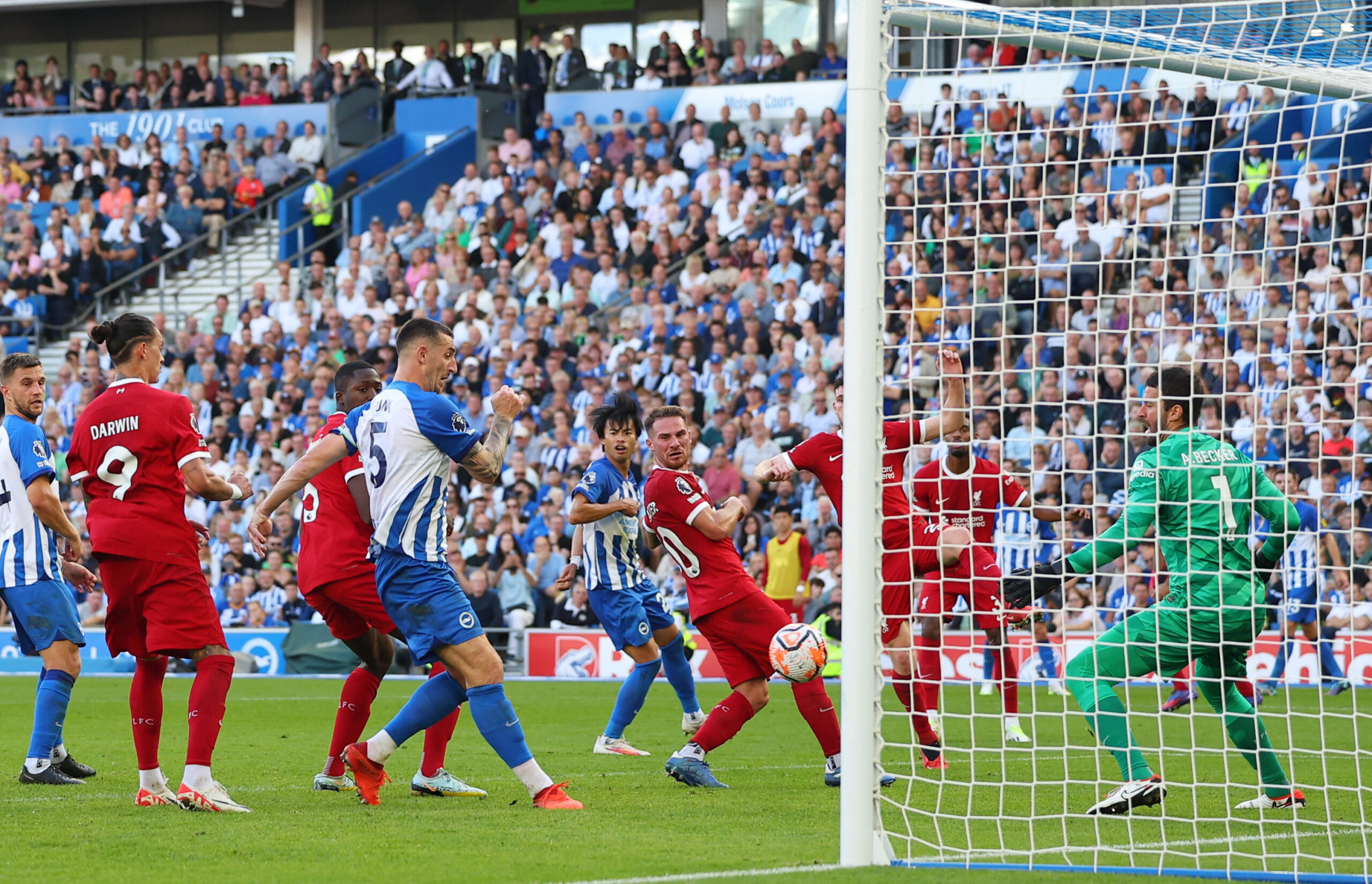 Liverpool Held to a Thrilling 2-2 Draw by Brighton in Premier League Clash