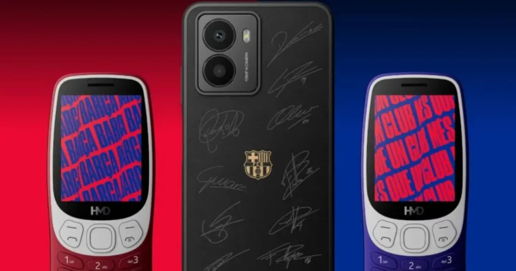 HMD Unveils FC Barcelona-Themed Smartphones and a Safety-Focused Device at MWC 2025