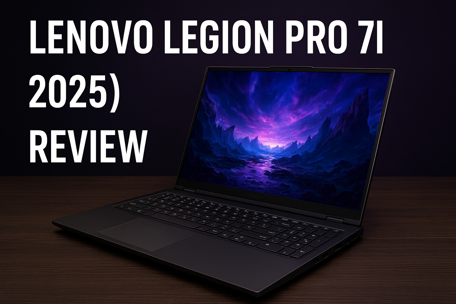 Lenovo Legion Pro 7i (2025) Review, A Premium Gaming Laptop Powered by RTX 50 Series