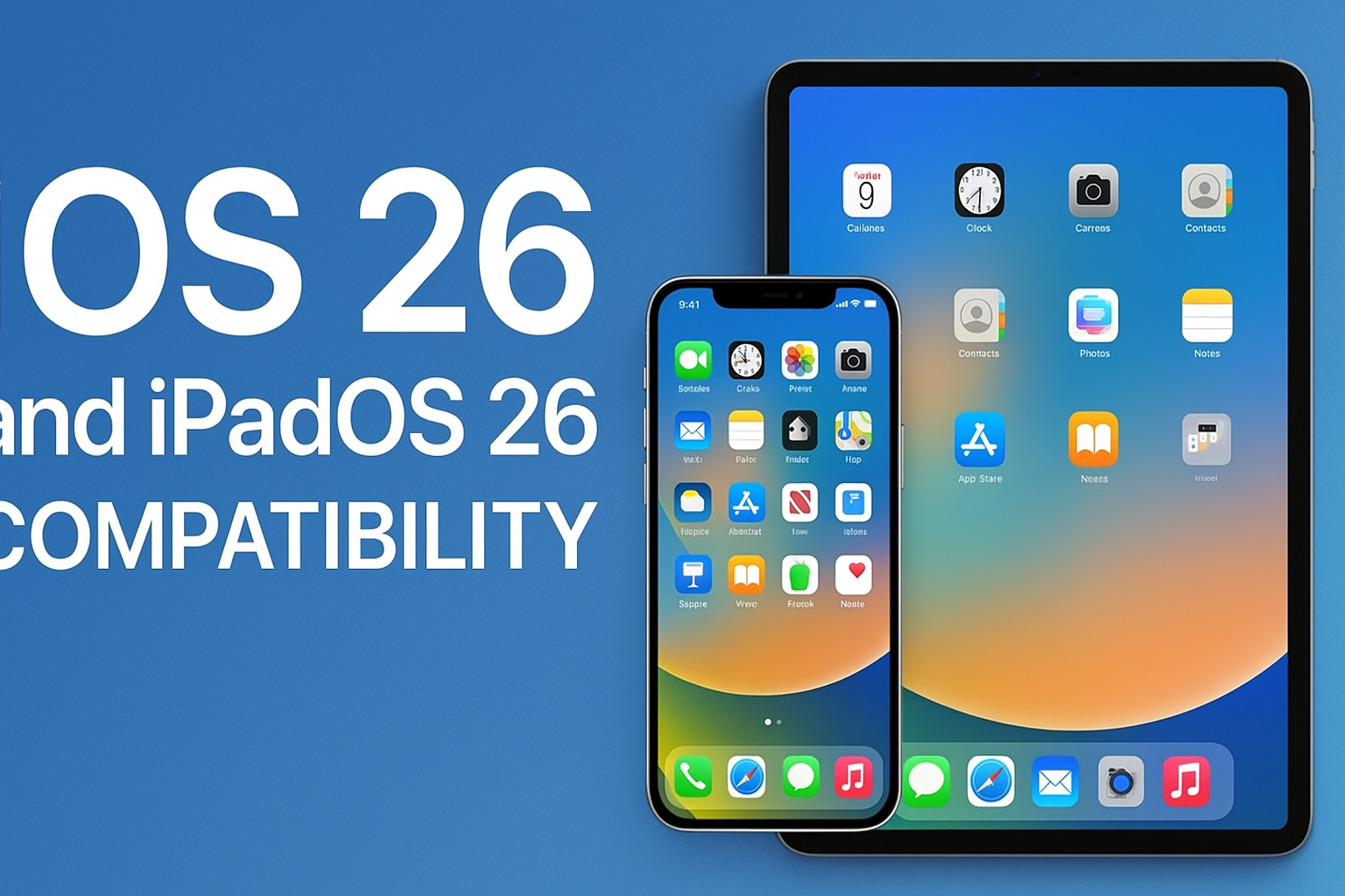 iOS 26 and iPadOS 26 Full List of Compatible Devices and Key Features Ahead of Fall Release