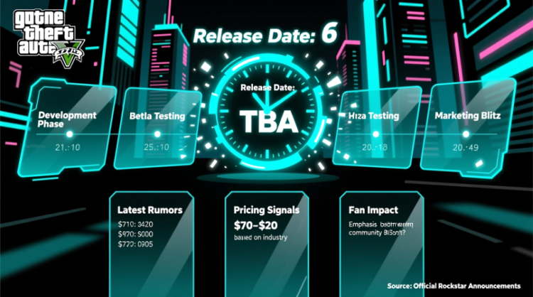 When Is GTA 6 Coming Out? Latest Release Timeline, Pricing Signals, and What It Means for Fans