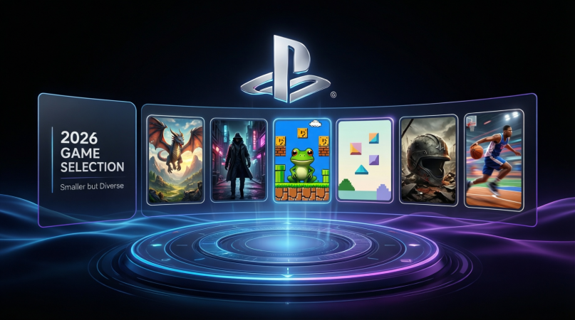 PlayStation Plus Starts 2026 With a Smaller but Diverse Game Selection