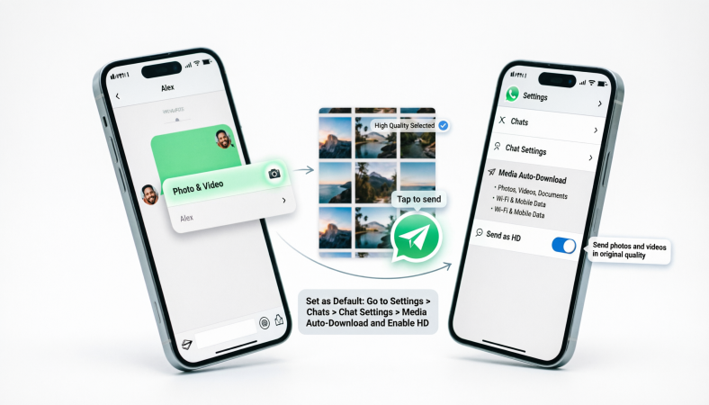 How to Send HD Photos and Videos on WhatsApp and Make It the Default Setting