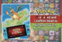 Pokémon FireRed and LeafGreen Head to Nintendo Switch as Pokémon Marks 30 Years