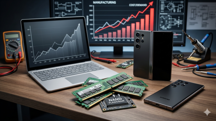 RAM Crisis Drives Major Price Hikes for Microsoft Surface and Samsung Galaxy Devices